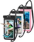 Bolsa de telefone JAY SAREES universal impermeável, pacote com 3 7,2 polegadas