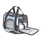 Bolsa de Transporte 43x28x25 Azul Pet Cães Gatos Perigot