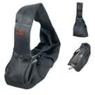 Bolsa de Transporte Animal Pet Canguru Cao Gato Malha Respiravel Tira de Ombro Tecido Confortavel Resistente