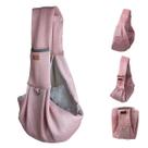Bolsa de Transporte Canguru Pet Gato Cachorro Animal Malha Respiravel Tira de Ombro Tecido Confortavel Resistente