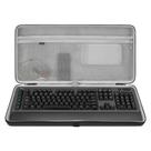 Bolsa de transporte de viagem Hard Shell para teclado Geekria G613 G305