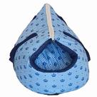 Bolsa de Transporte e Cama Iglu Pet 2 em 1 Amora Top Impermeável