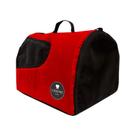 Bolsa de Transporte I Love Pet Design para Cães Vermelha - Tamanho P