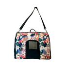 Bolsa de Transporte I Love Pet Floral Baunilha para Cães e Gatos - P