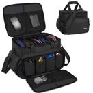 Bolsa de transporte IBVIVIC DJ Cable File Bag 36x30x25 cm preta Bolsa de transporte IBVIVIC DJ Cable File Bag 36x30x25 cm preta