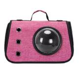 Bolsa de transporte para pet lateral Rosa