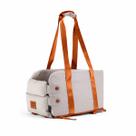 Bolsa de Transporte Pet Para Carro Plush Up4you Bege