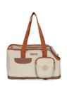Bolsa de Transporte Pet Up4you Pequena com Bolso para Viagem