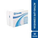 Bolsa de urostomia active-life convexa transparente 22mm 02 caixas (c/10 unds) 175793 - convatec