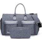 Bolsa de vestuário Modoker conversível com bolsa de higiene cinza 45L