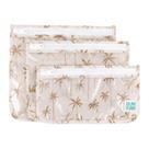 Bolsa de viagem Bumkins Toiletry aprovada pela TSA, conjunto de 3