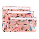 Bolsa de viagem Bumkins Toiletry aprovada pela TSA, conjunto de 3