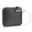 Bolsa de viagem com travamento KOSMCCO 23x19 cm, portátil, segura, preta Bolsa de viagem com travamento KOSMCCO 23x19 cm, portátil, segura, preta