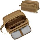 Bolsa de viagem de higiene pessoal Prokva Tactical para homens cáqui