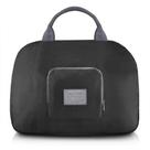 Bolsa de Viagem Dobrável Trapézio Estampa Lisa Jacki Design Preto Bolsa de Viagem Dobrável Trapézio Estampa Lisa Jacki Design Preto