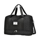 Bolsa De Viagem Estilosa E Impermeável Deluxe Com Divisórias, Separação De Seco E Molhado E Bolsos