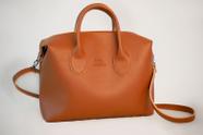 Bolsa de Viagem Feminina Baú Mala de Mão Marrom New Trendy