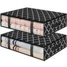 Bolsa de Viagem Floral Elegante com Espaço Amplo e Armazenamento Prático - Preta Bolsa de Viagem Floral Elegante com Espaço Amplo e Armazenamento Prático - Preta