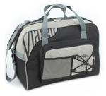 Bolsa de Viagem LS BV6402 com bolso frontal, alças tiracolo e alças de mão Bolsa de Viagem LS BV6402 com bolso frontal, alças tiracolo e alças de mão