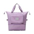 Bolsa de Viagem Mochila Dobrável Grande Impermeável Lilás