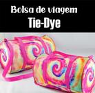 Bolsa de viagem tie dye