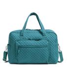 Bolsa de Viagem Vera Bradley Weekender Forever Green - Algodão