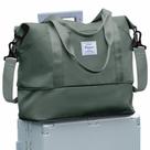 Bolsa de viagem WONHOX WONHOX Waterproof Duffel Gym Tote verde para mulheres