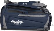 Bolsa Deportiva Rawlings MACH Híbrida Mochila Duffle Azul Marino