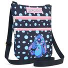 Bolsa Disney Stitch Crossbody preta