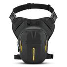 Bolsa Drop Leg ROCKBROS 3 em 1, pacote de cintura para motocicleta, 10 litros, preta