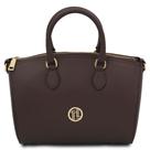 Bolsa Duffle de Couro Café Layla Tuscany Leather TL142399