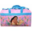 Bolsa Duffle Disney Moana em Poliéster 600D com Painéis Laterais em PVC Estampado