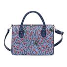 Bolsa Duffle Signare TRAV-BLOS Design Andorinha e Flor