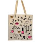 Bolsa Ecobag 100% algodão ATREVIDA Bolsa Ecobag 100% algodão ATREVIDA