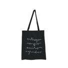 Bolsa Ecobag 100% algodão Black Estampa ENTREGO CONFIO