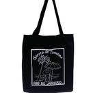 Bolsa Ecobag 100% algodão BLACK Estampa Garota de ipanema Bolsa Ecobag 100% algodão BLACK Estampa Garota de ipanema