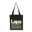 Bolsa Ecobag 100% algodão Black Estampa LAPA