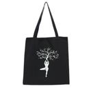 Bolsa Ecobag 100% algodão Black Estampa MÃE NATUREZA