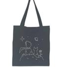 Bolsa Ecobag 100% algodão Black Estampa Pequeno Príncipe