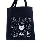 Bolsa Ecobag 100% algodão Black Estampa PETS Bolsa Ecobag 100% algodão Black Estampa PETS