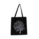Bolsa Ecobag 100% algodão Black Estampa RAÍZES