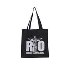 Bolsa Ecobag 100% algodão Black Estampa RIO
