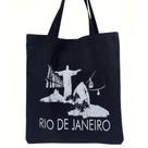 Bolsa Ecobag 100% algodão Black PONTOS TURÍSTICOS RJ