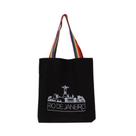 Bolsa Ecobag 100% algodão Black RIO DE JANEIRO (arco-íris)