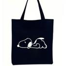Bolsa Ecobag 100% algodão Black SNOOPY TIRED