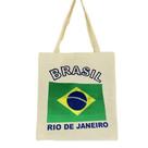 Bolsa Ecobag 100% algodão Estampa BRASIL