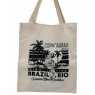 Bolsa Ecobag 100% algodão Estampa BRAZIL RIO