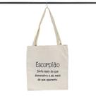 Bolsa Ecobag 100% algodão Estampa ESCORPIÃO