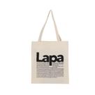 Bolsa Ecobag 100% algodão Estampa LAPA