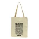 Bolsa Ecobag 100% algodão Estampa PAI NOSSO...